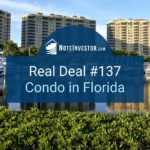 Photo of Condo with Words "Real Deal - Condo in Florida"