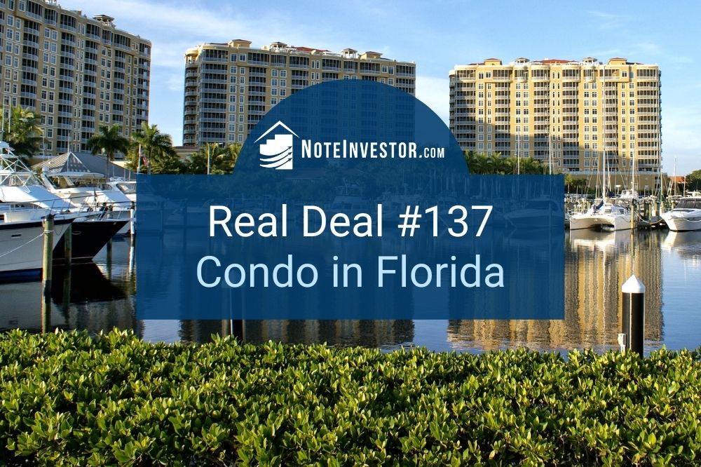 Photo of Condo with Words "Real Deal - Condo in Florida"
