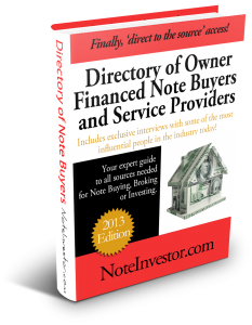Note Buyer Directory 2013