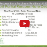 Partial Note Purchase Video