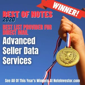 Graphic for Best List Provider for Direct Mail, Best of Notes 2020