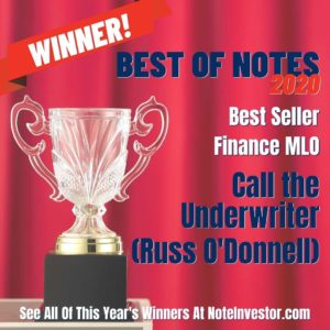 Graphic Announcing Best Seller Finance MLO
