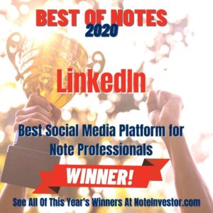 Graphic for Best Social Media Platform for Note Professionals