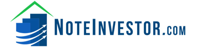 NoteInvestor.com Logo with House next to words