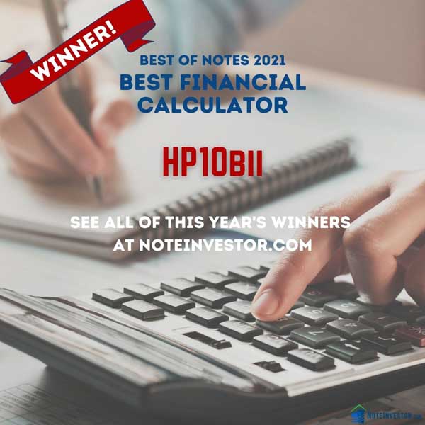 Announcement for Best Financial Calculator, Best of Notes 2021