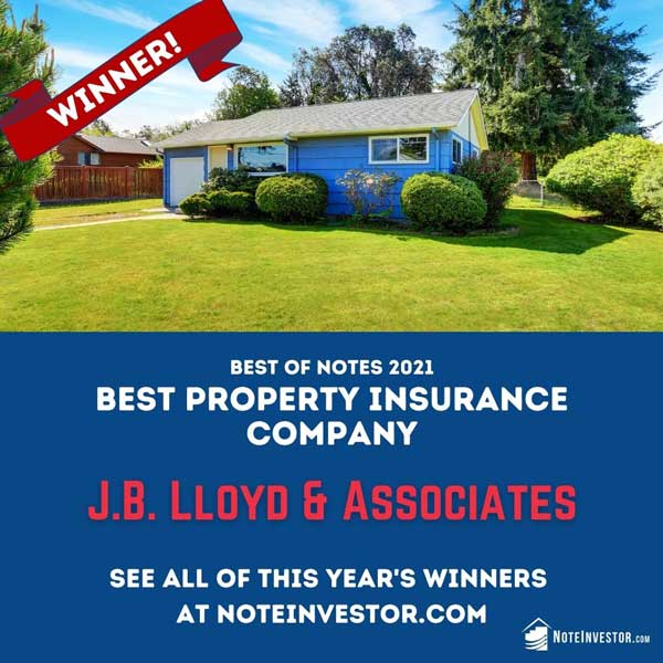 Announcement for Best Property Insurance Company, Best of Notes 2021