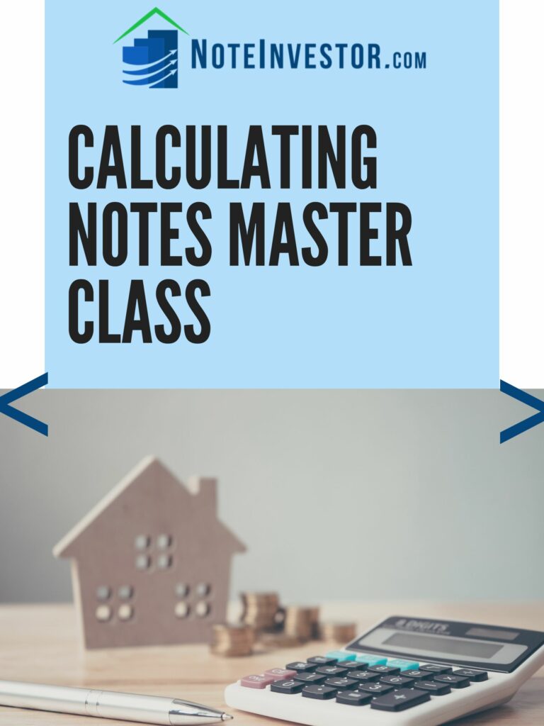 Calculating Notes Master Class Brochure