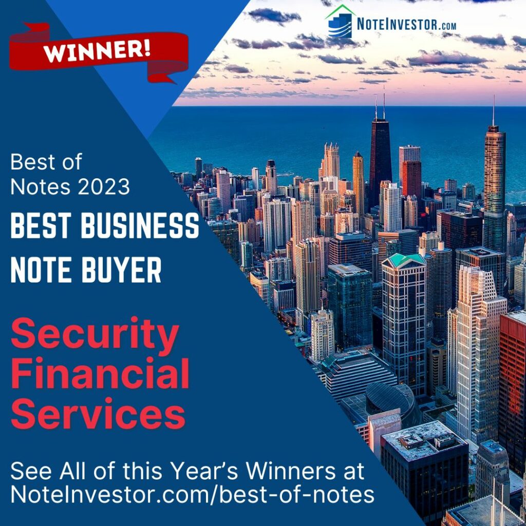 Announcement Image for Best of Notes 2023 Best Business Note Buyer