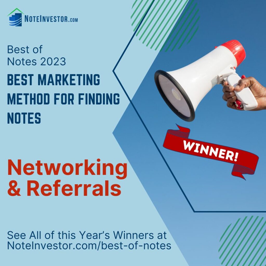 Best of Notes 2023 Best Marketing Method for Finding Notes Winners Image