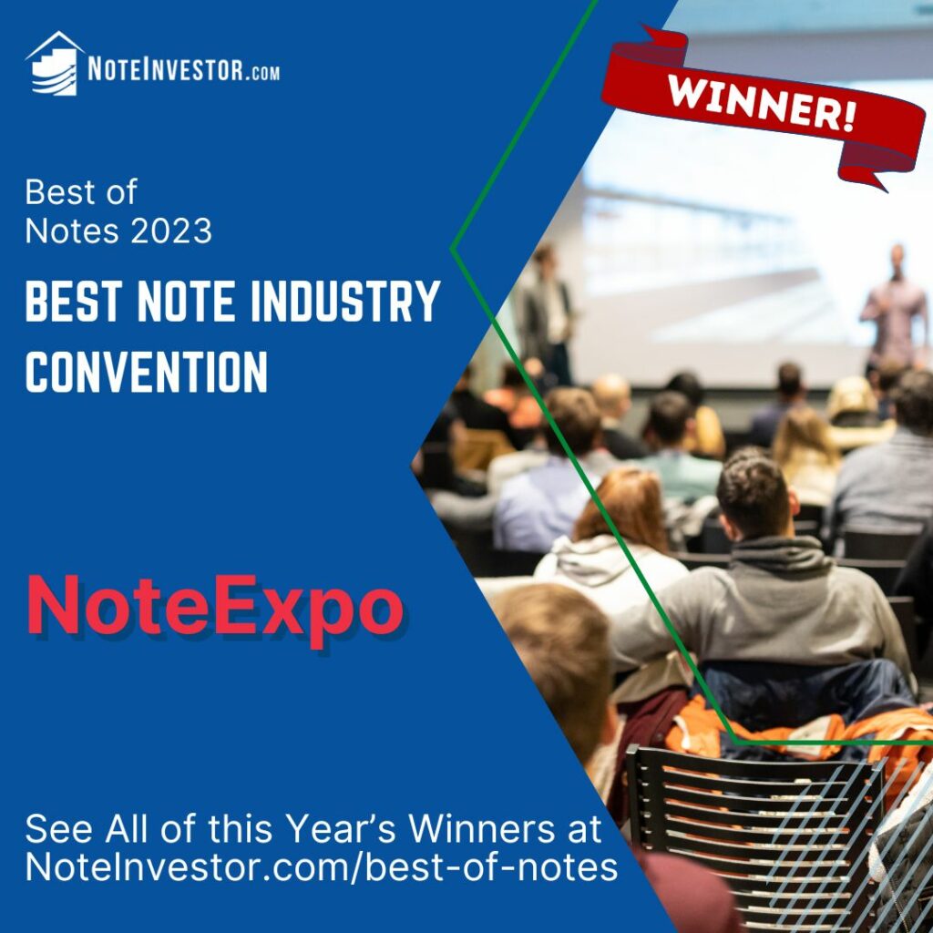 Best of Notes 2023 Best Note Industry Convention Winners Image